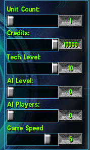 settings to launch skirmish in