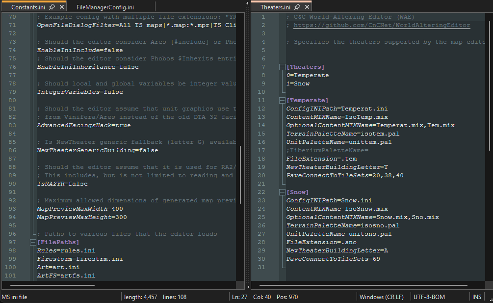 INI Config